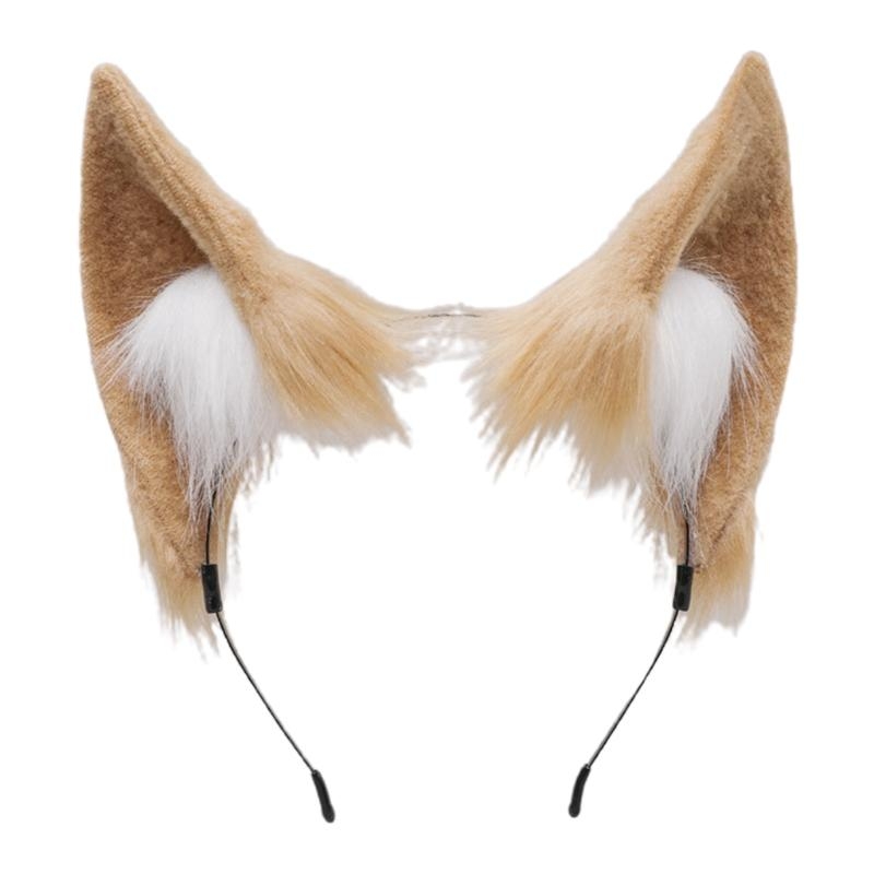 Women Accessories Description - 49MD Unisex น่ารักสัตว์หู Headbands Faux Fur