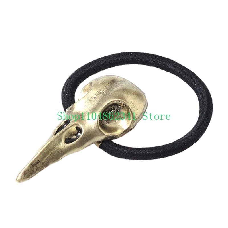 Women Accessories Description - 652F Gothics Crow Skull Hairband Cool
