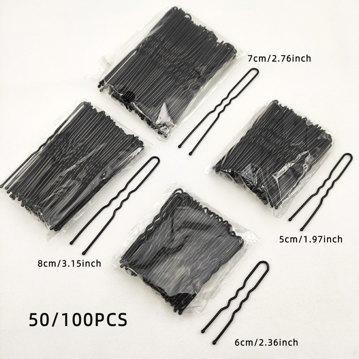 50/100 PCS ผู้หญิง 5/6/7/8 ซม. - Women Accessories On Sale บทวิจารณ์และราคา