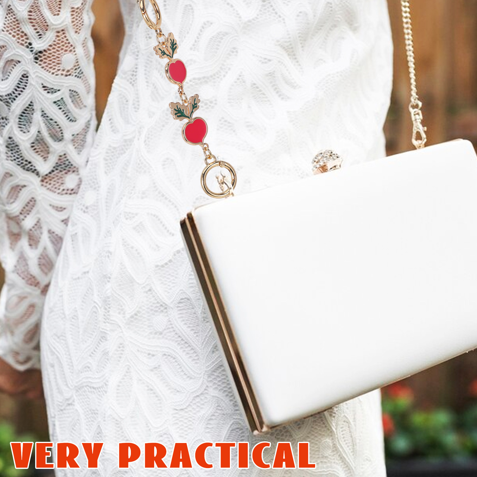 สายคล้องกระเป๋าแบบโซ่  วัสดุโล - Women'S Accessories Purse บทวิจารณ์และราคา