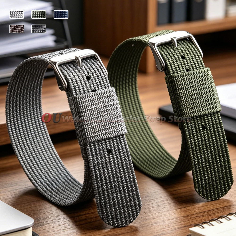 สายไนลอน 18 มม. 20 มม. 22 มม.  - Women'S Accessories To Wear With Watch บทวิจารณ์และราคา