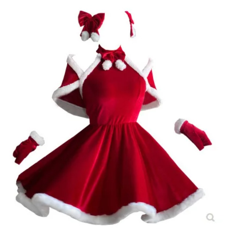คริสต์มาสคอสเพลย์เครื่องแต่งกา - Women'S Red Accessories บทวิจารณ์และราคา