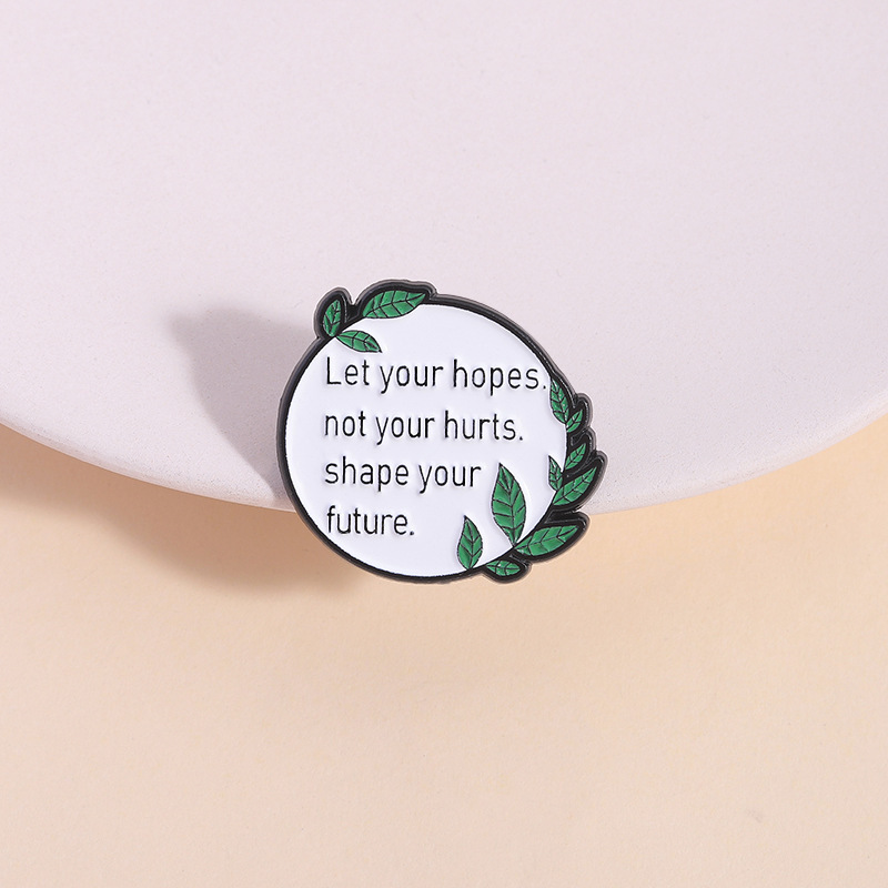 เข็มกลัดเคลือบลายการ์ตูนคำคมสร - Women Accessories Quotes บทวิจารณ์และราคา