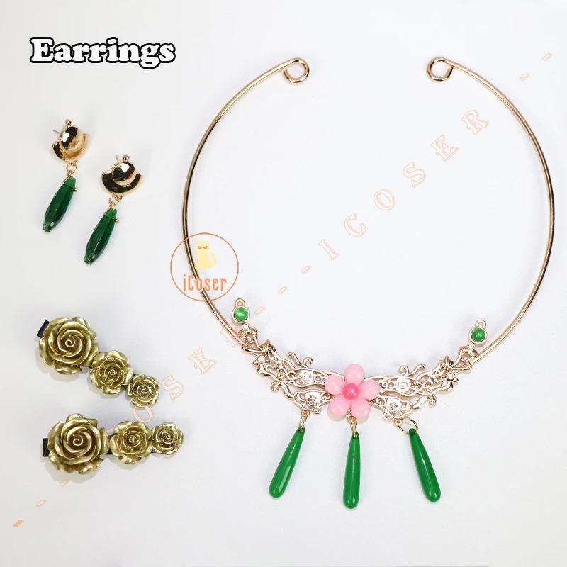 สร้อยคอ ต่างหู กิ๊บติดผม คอสเพ - Women'S Ear Accessories บทวิจารณ์และราคา