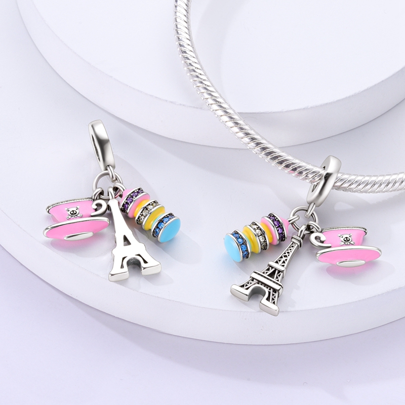 Silver Charms ลูกปัดหูฟังจี้ถ้ - Women Accessories Pandora บทวิจารณ์และราคา