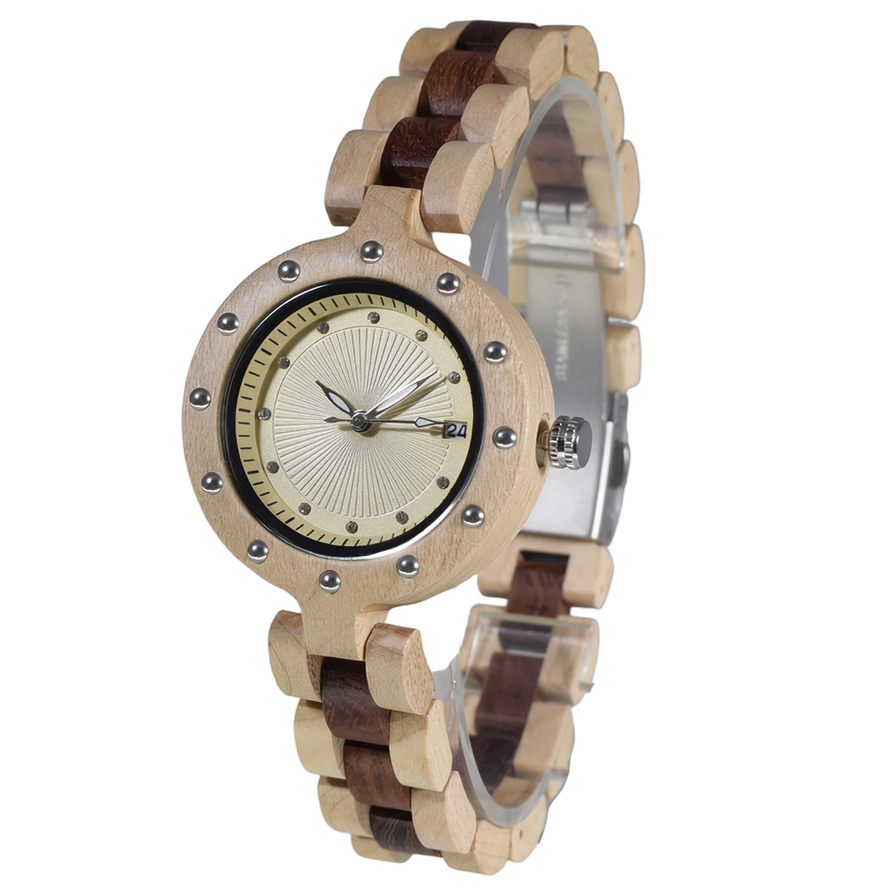 นาฬิกาควอตซ์ไม้สไตล์วินเทจสำหร - Women'S Accessories To Wear With Watch บทวิจารณ์และราคา