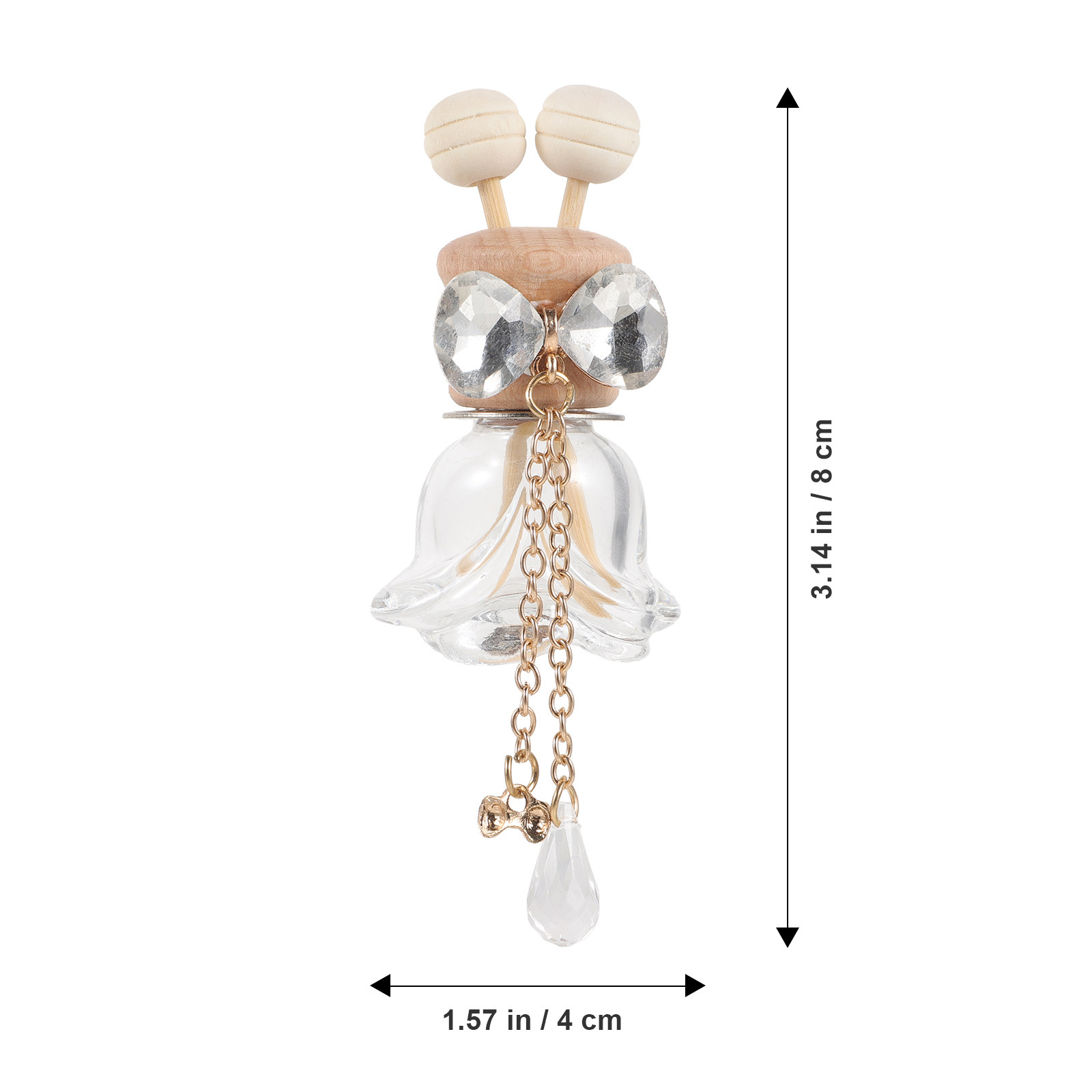 ขวดแก้วน้ำหอมปรับอากาศในรถยนต์ - Women Accessories Outlet บทวิจารณ์และราคา