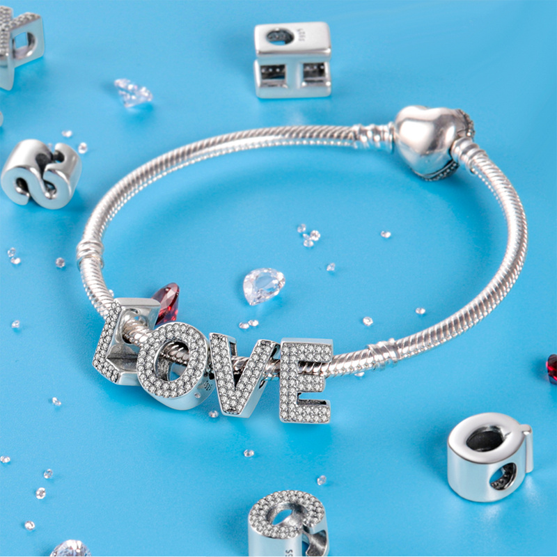 ขายร้อนเงิน 925 Charms สีชมพู  - Women Accessories Pandora บทวิจารณ์และราคา