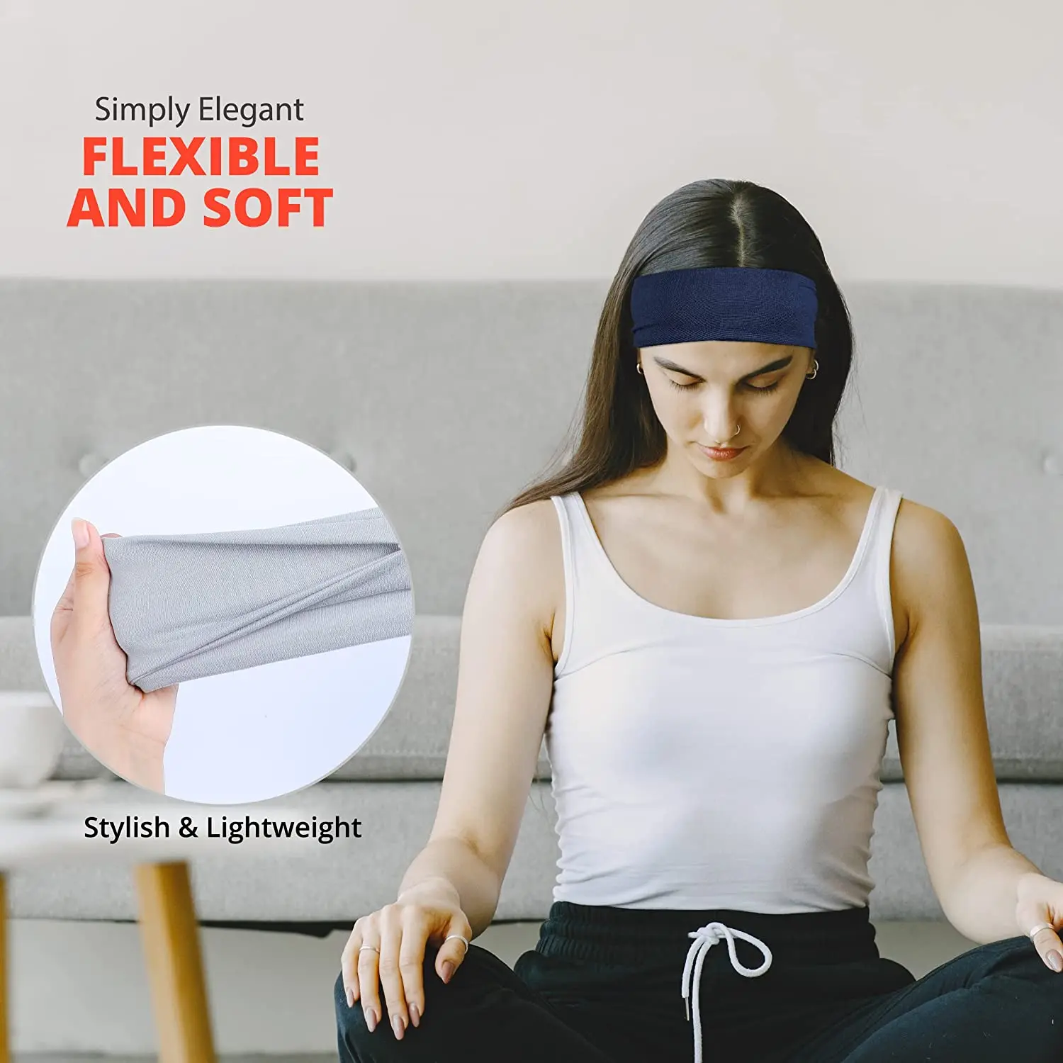 ใหม่สีสันแถบคาดศีรษะยืดหยุ่นสํ - Women Accessories Online บทวิจารณ์และราคา
