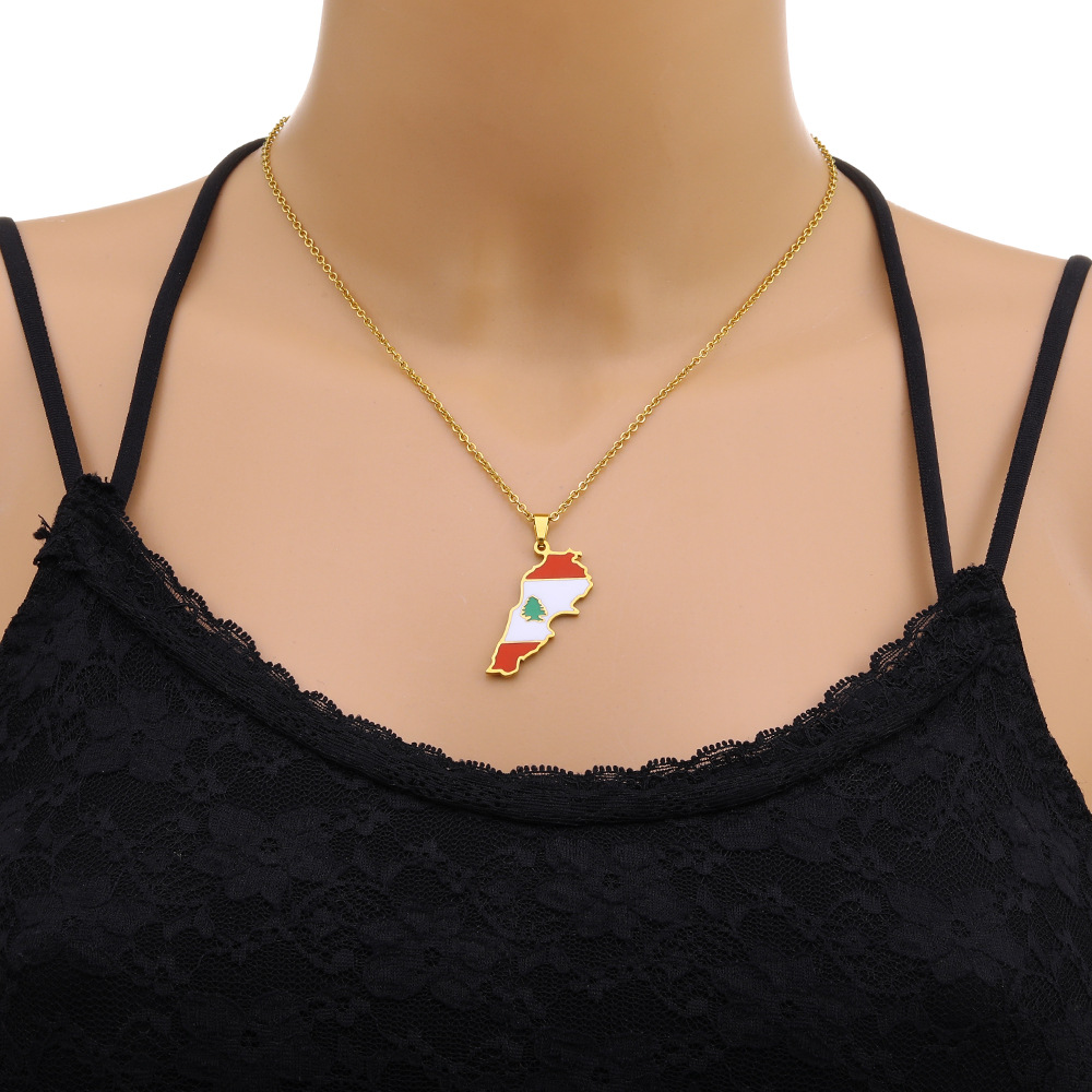 สร้อยคอจี้หยดน้ำมันสไตล์เรโทรเ - Women Accessories Lebanon บทวิจารณ์และราคา