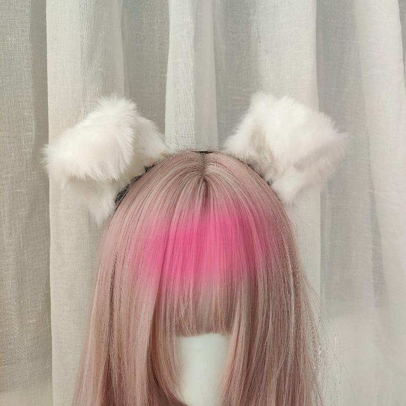 ชุดหูและหางสุนัขขนฟูน่ารักทำมื - Women'S Ear Accessories บทวิจารณ์และราคา