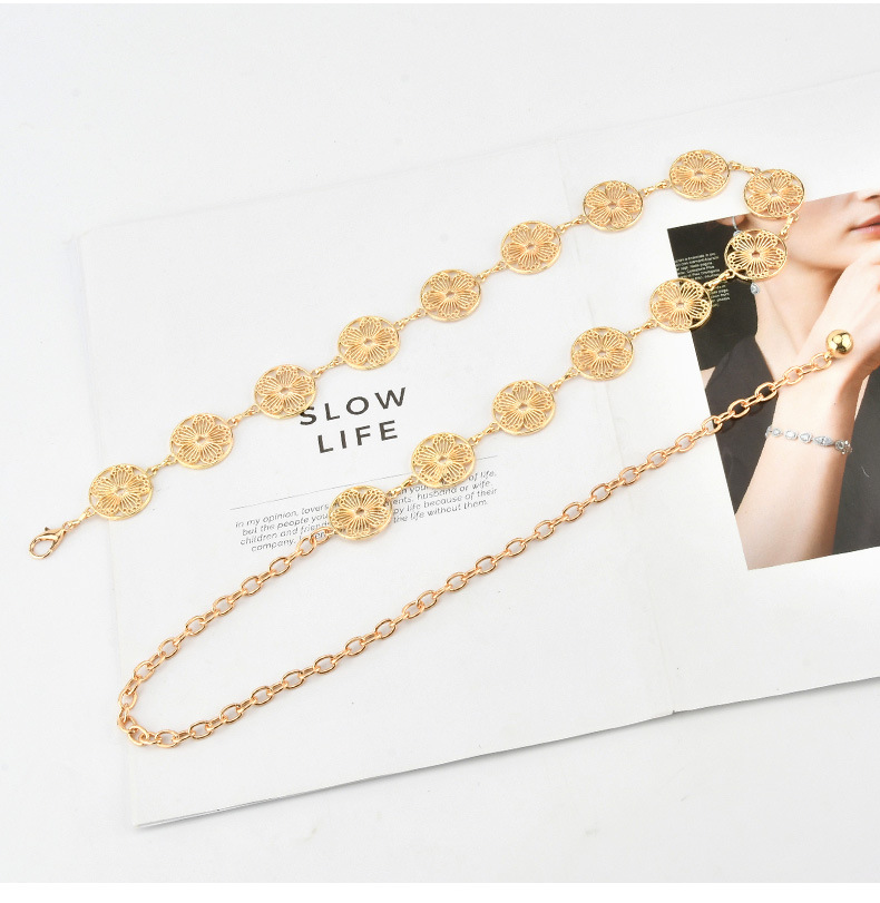 เข็มขัดคาดเอวโลหะลายดอกไม้แบบโ - Women'S Accessories Accessorize บทวิจารณ์และราคา
