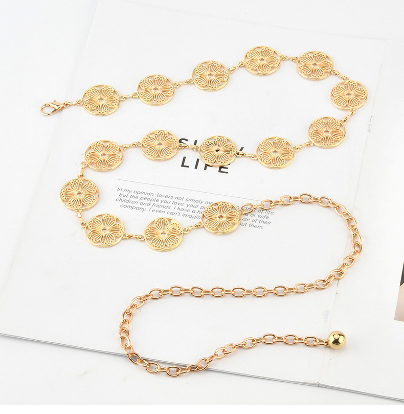 เข็มขัดคาดเอวโลหะลายดอกไม้แบบโ - Women'S Accessories Accessorize บทวิจารณ์และราคา