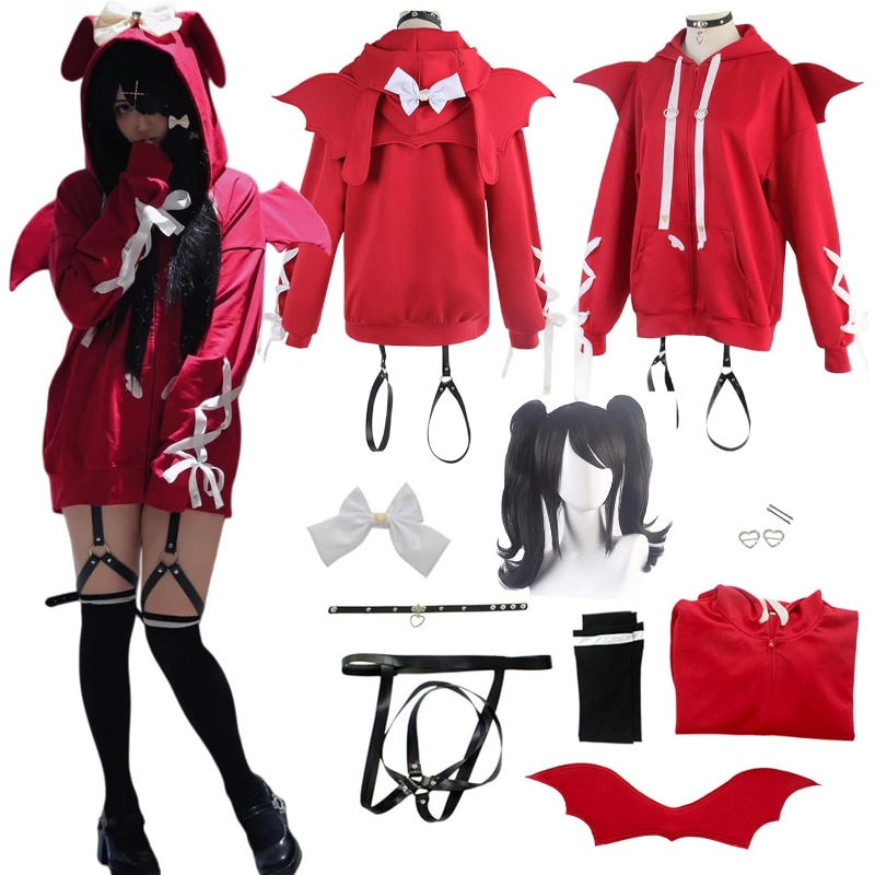 ชุดคอสเพลย์เกมเรน อาเมะ แองเคอ - Women'S Red Accessories บทวิจารณ์และราคา