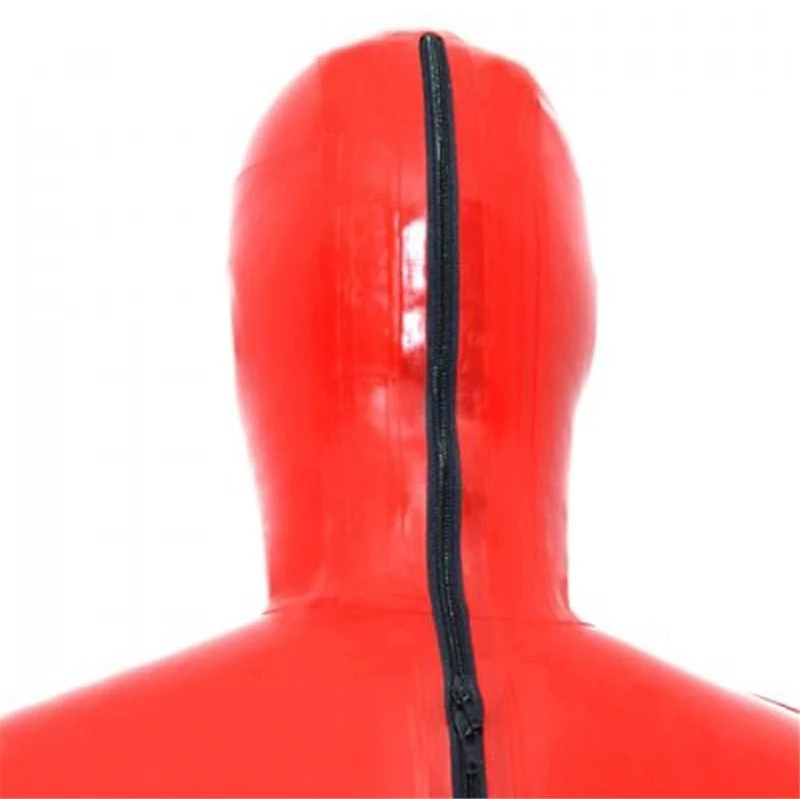 เซ็กซี่สีแดง Latex หน้ากากยาง  - Women'S Red Accessories บทวิจารณ์และราคา