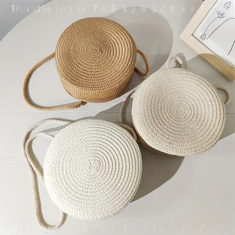 กระเป๋าสะพายข้างทรงกลมสานจากหว - Women'S Accessories Purse บทวิจารณ์และราคา